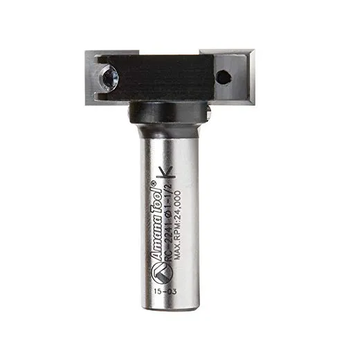 Amana Tool - Spoilboard 1-1/2" D 1/2 Shank (RC-2241), Industrial Grade
