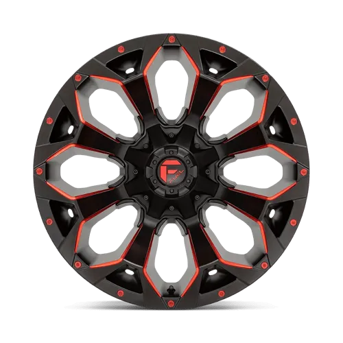 ASSAULT 20X10 8X6.5 125.1 NBL -18D787 17.0X9 6X135/5.5 M-BLK RD-MILL -12MM