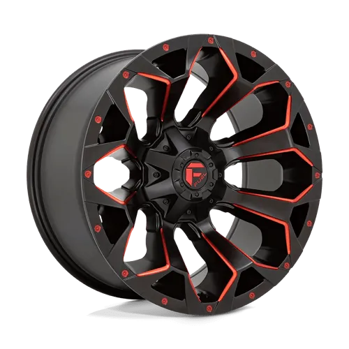 ASSAULT 20X10 8X6.5 125.1 NBL -18D787 17.0X9 6X135/5.5 M-BLK RD-MILL -12MM