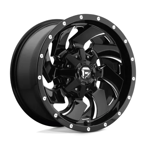 CLEAVER D574 20.0X10 8X180 GL-BLK-MIL -18MM