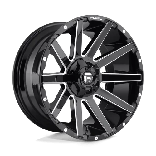 CONTRA D615 20.0X10 5X4.5/5.0 GL-BLK-MIL -18MM