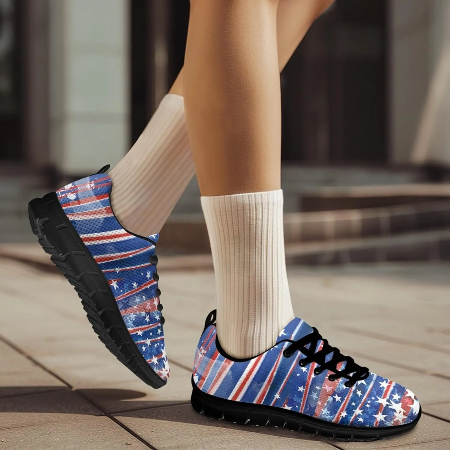 Micoklinlin Walking Shoes for Women Men Fashion Lightweight Novelty Sneakers Comfort Unisex Running Shoes