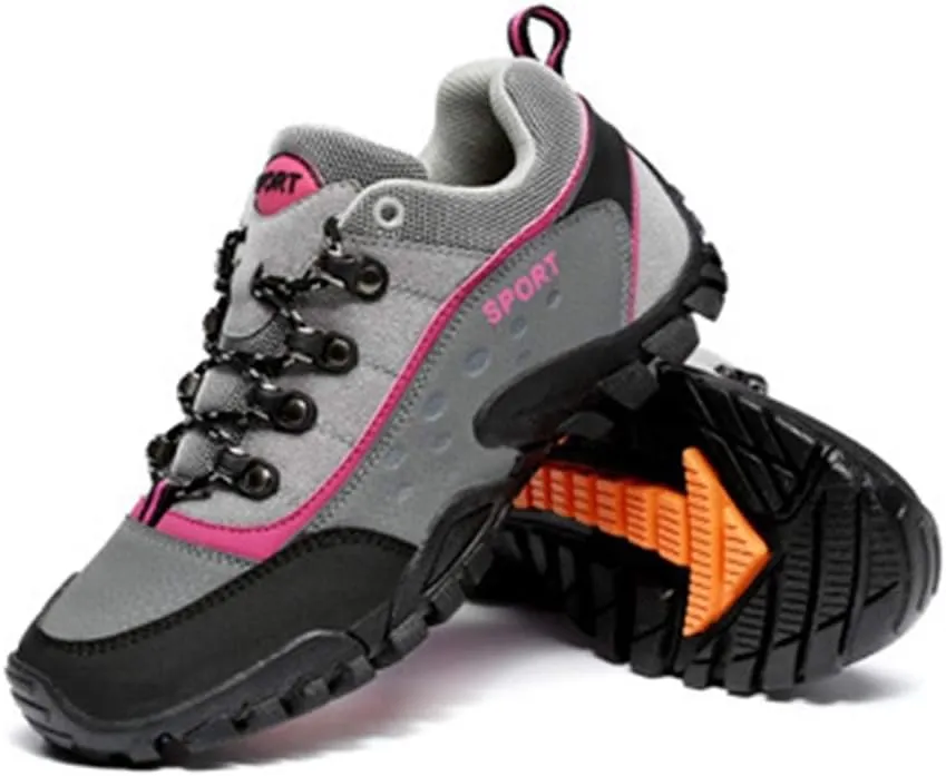MIOKE Women's Waterproof Hiking Shoes Outdoor Running Trail Hiker Non-Slip Casual Climbing Backpacking Shoe