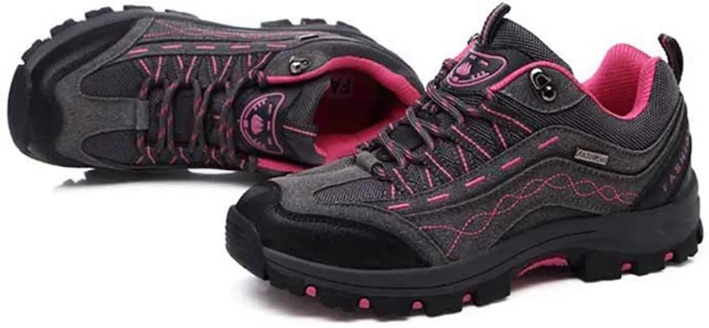 MIOKE Women's Waterproof Hiking Shoes Outdoor Running Trail Hiker Non-Slip Casual Climbing Backpacking Shoes