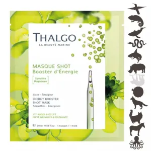 Thalgo Anti-fatigue Marine Shot Mask – Energizáló, méregtelenítő fátyolmaszk