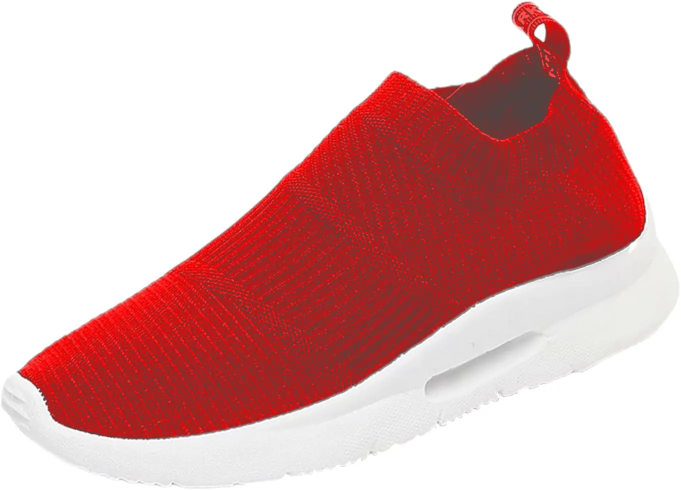 Womens Slip On Walking Shoes Non Slip Running Shoes Running Shoes for Women Arch Support Ladies Shoes Casual White Sneakers Brown Tennis Shoe Cross Trainer Shoe
